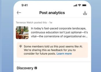 Butonul anti-AI de pe LinkedIn, apăsat de peste un milion de ori