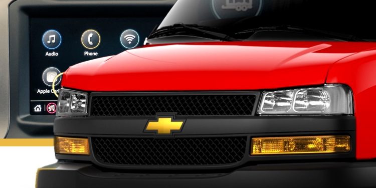 Chevrolet Express primește un ecran tactil color după 30 de ani